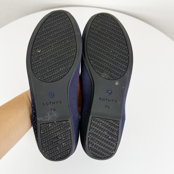 Rothy’s The Gemini loafers Zodiac in Navy - Picture 13 of 14